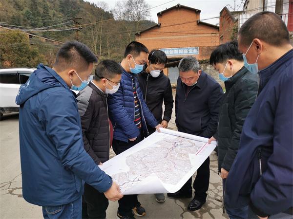 汇川区组织开展省道国土空间规划编制工作现场调研